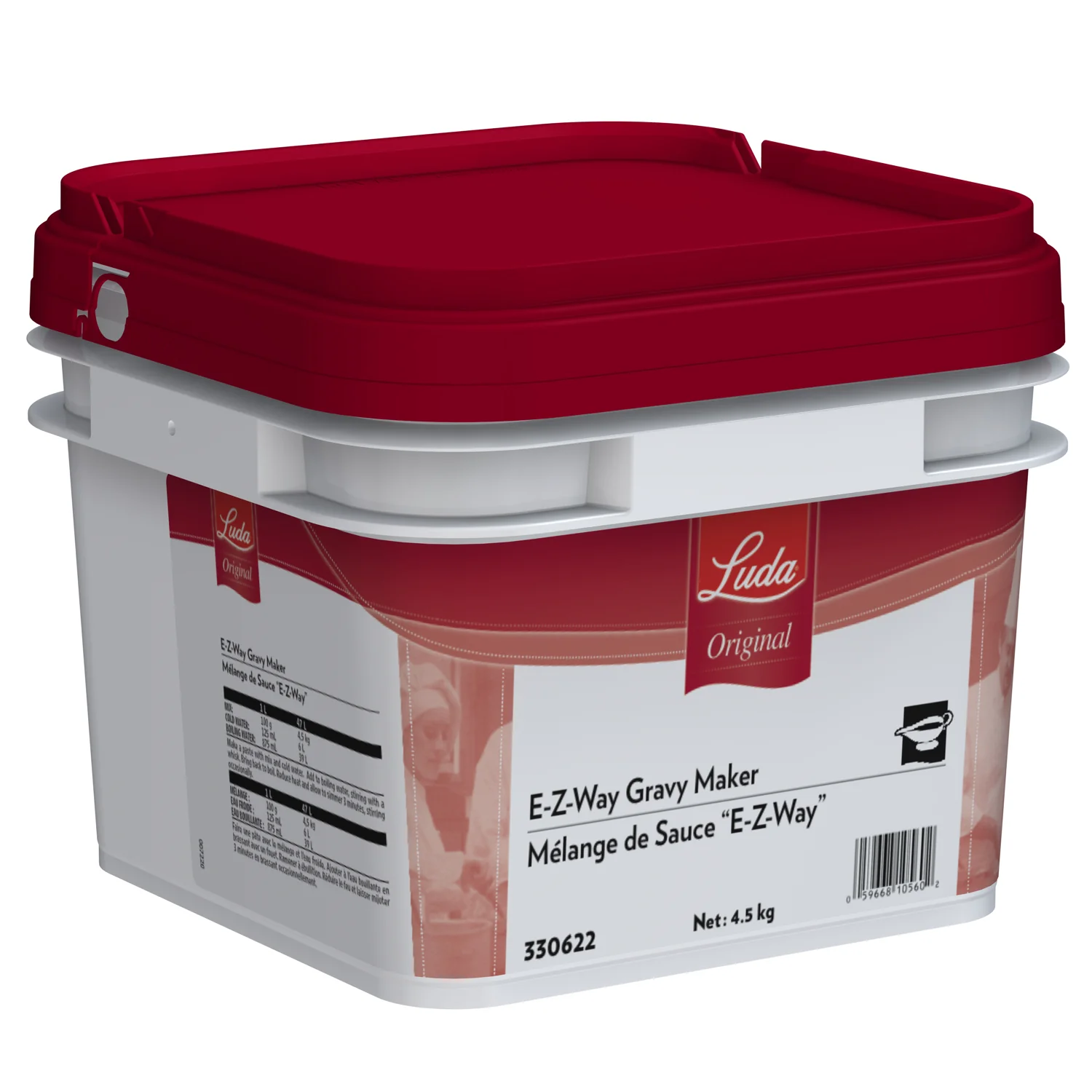 Mix Gravy Maker E-Z-Way - 1 x 4.5 kg - Luda Original - Restaurant and Foodservice Ingredients - Canadian Distribution - Ships Free Within Canada on Orders Above CAD $199