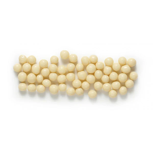 Mona Lisa - White Chocolate Crispearls - 800g Bag - Case of 4 x 800g - Barry Callebaut - Canadian Distribution - Ships Free Within Canada on Orders Above CAD $199 - Image 4
