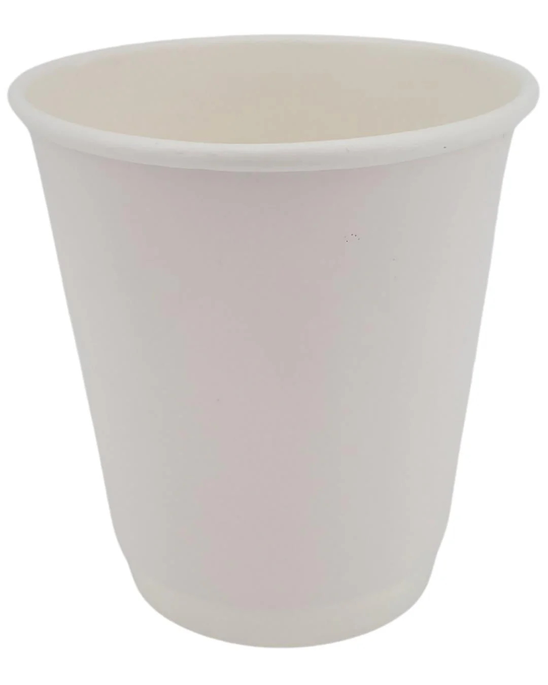 Morning Dew - 10 oz Squat Hot Paper Cup - Double Wall - White - 20 x 25 count