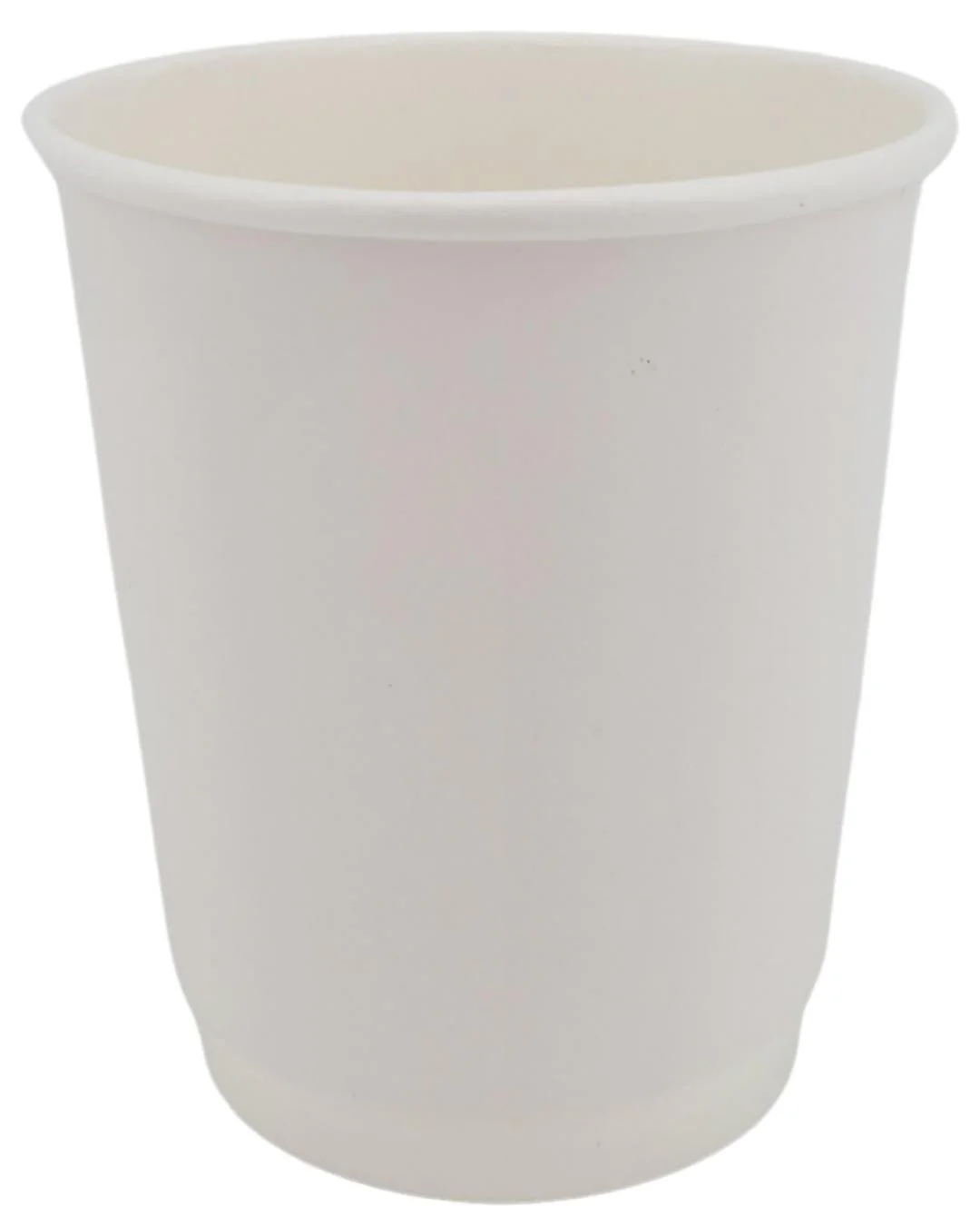 Morning Dew - 10 oz Squat Hot Paper Cup - Double Wall - White - 20 x 25 count - Image 2