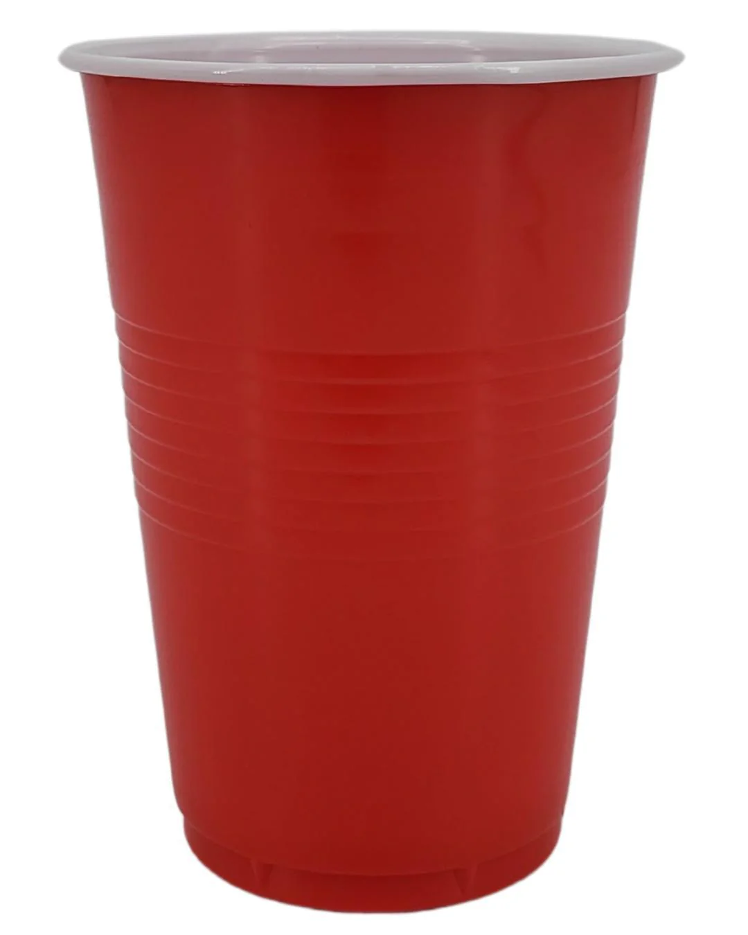 Morning Dew - 16oz PP Red Plastic Party Cups - Diamond - 20 x 25 count - Image 2