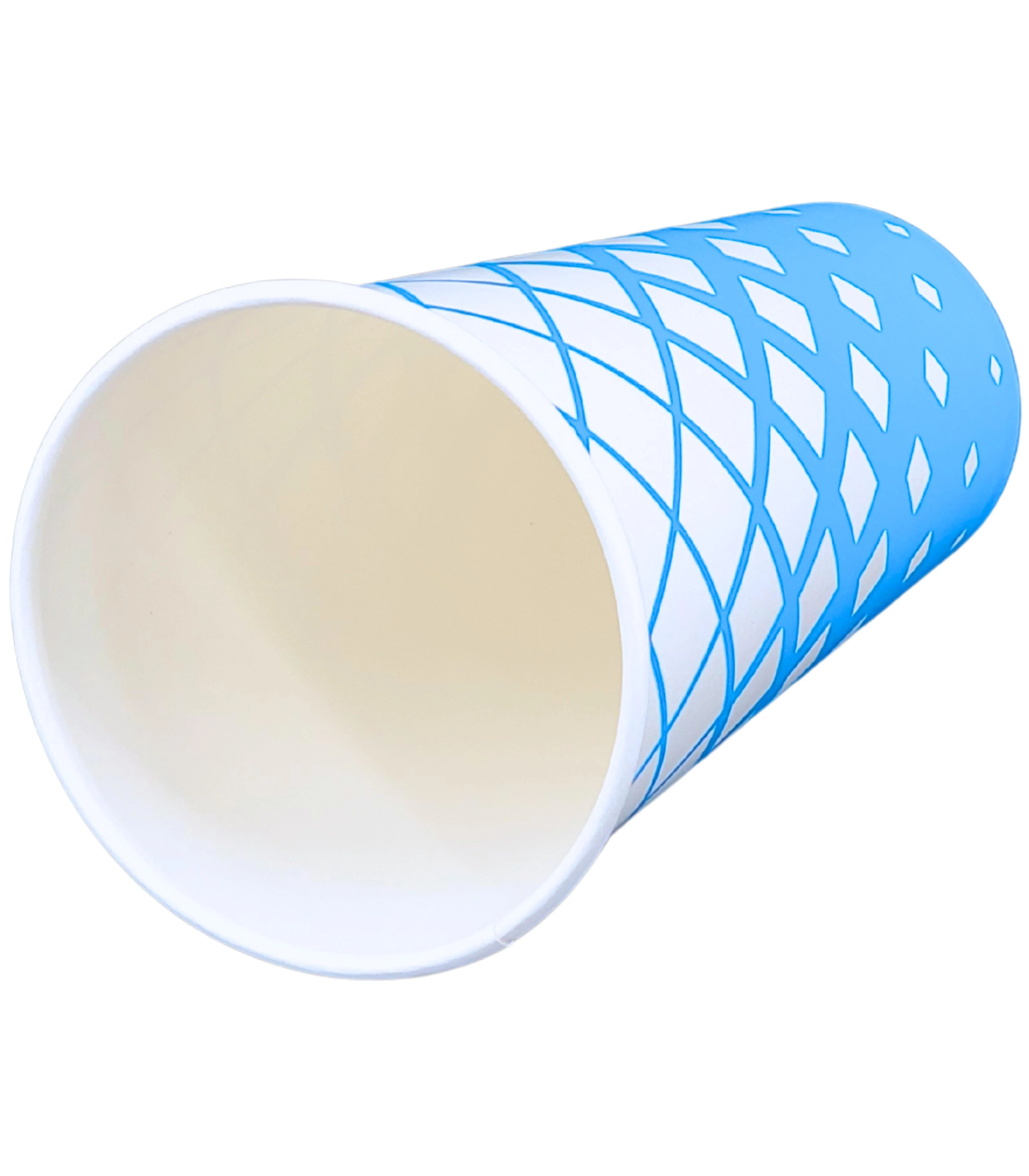 Morning Dew - 22oz Cold Paper Cups - Ice Blue Print - 20 x 25 count - Image 3
