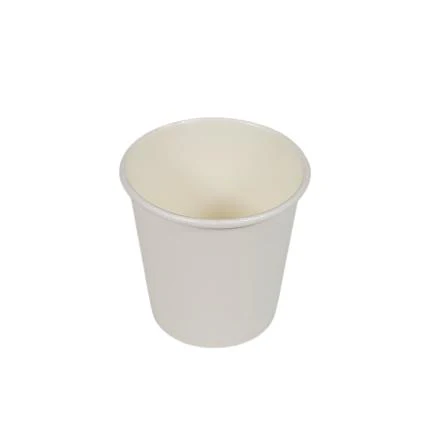 Morning Dew - 4 oz Hot Paper Cups - White - 20 x 50 count - Image 2