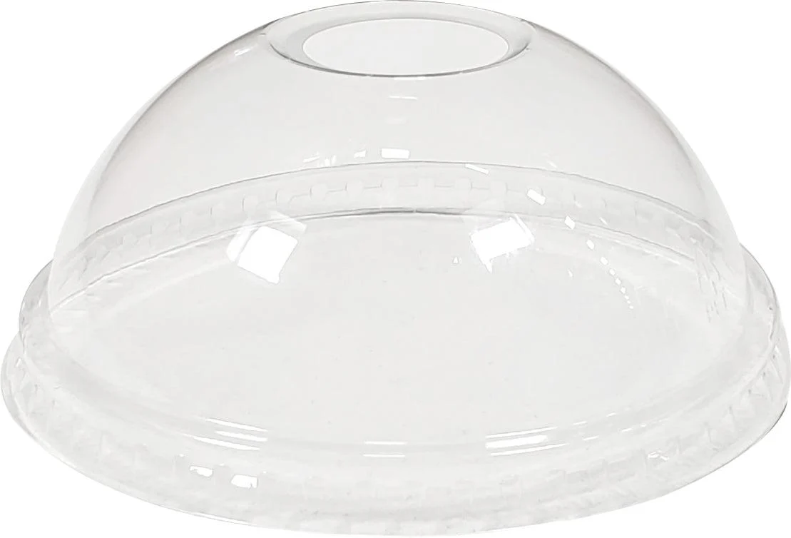 Morning Dew - Dome Lids with Hole - For 12oz Cup Only - 92mm - 10 x 100 count