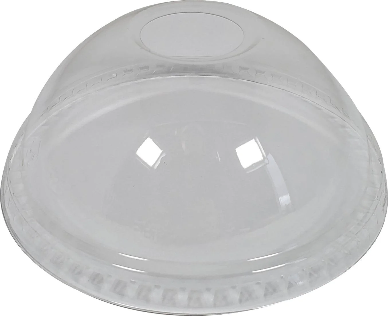 Morning Dew - Dome Lids with Hole - For 12oz Cup Only - 92mm - 10 x 100 count - Image 2