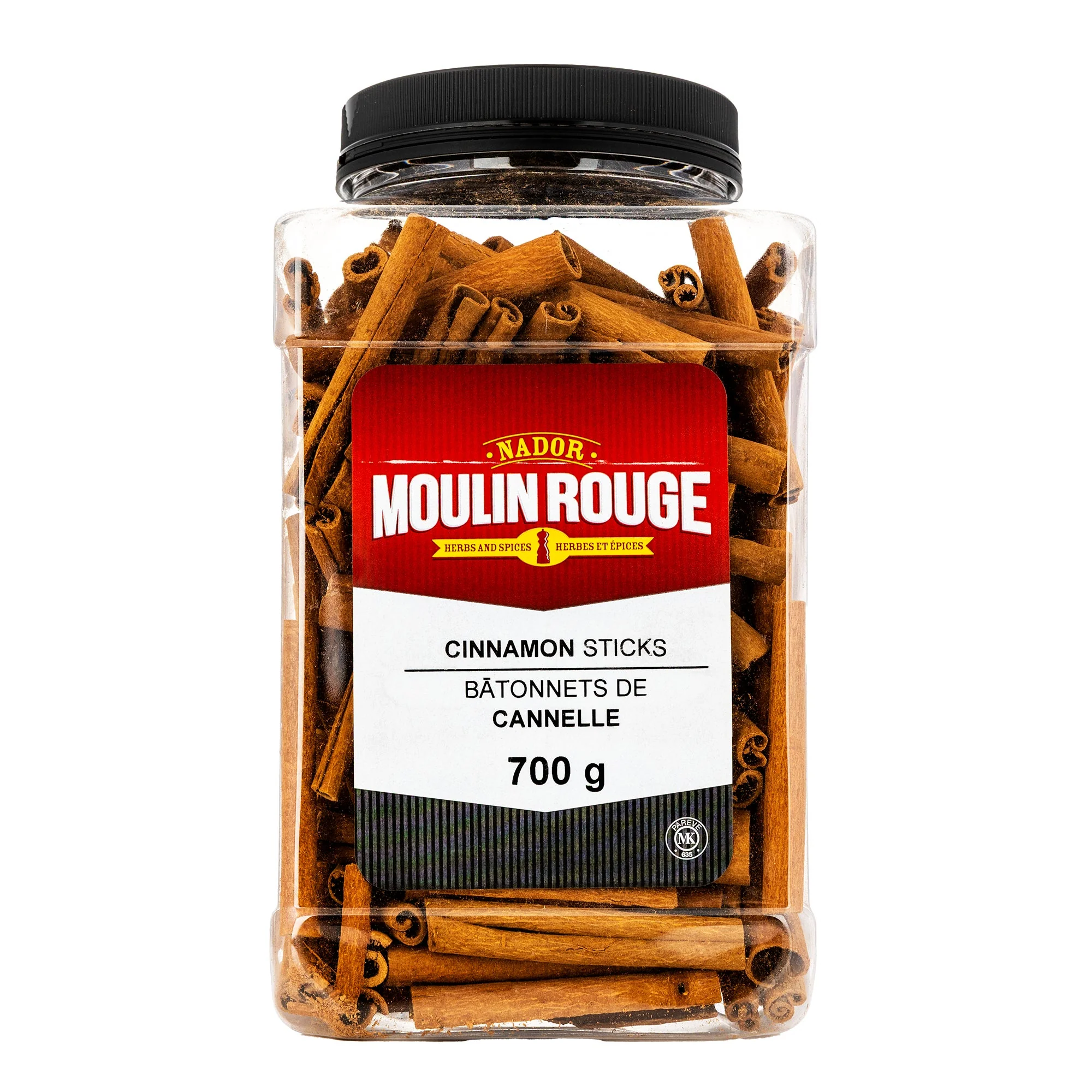 Moulin Rouge Cinnamon Sticks - 4 x 700 g - Grocery and Food Items - Canadian Distribution - Ships Free Within Canada on Orders Above CAD $199