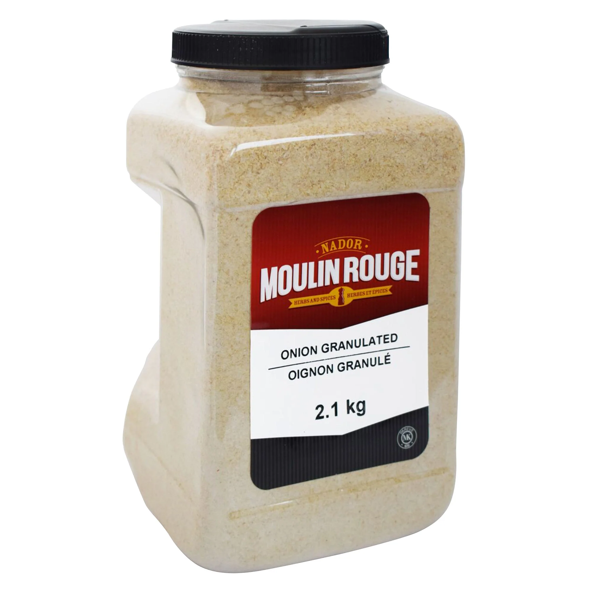 Moulin Rouge Granulated Onion - 4 x 2.1 kg - Grocery and Food Items - Canadian Distribution - Ships Free Within Canada on Orders Above CAD $199