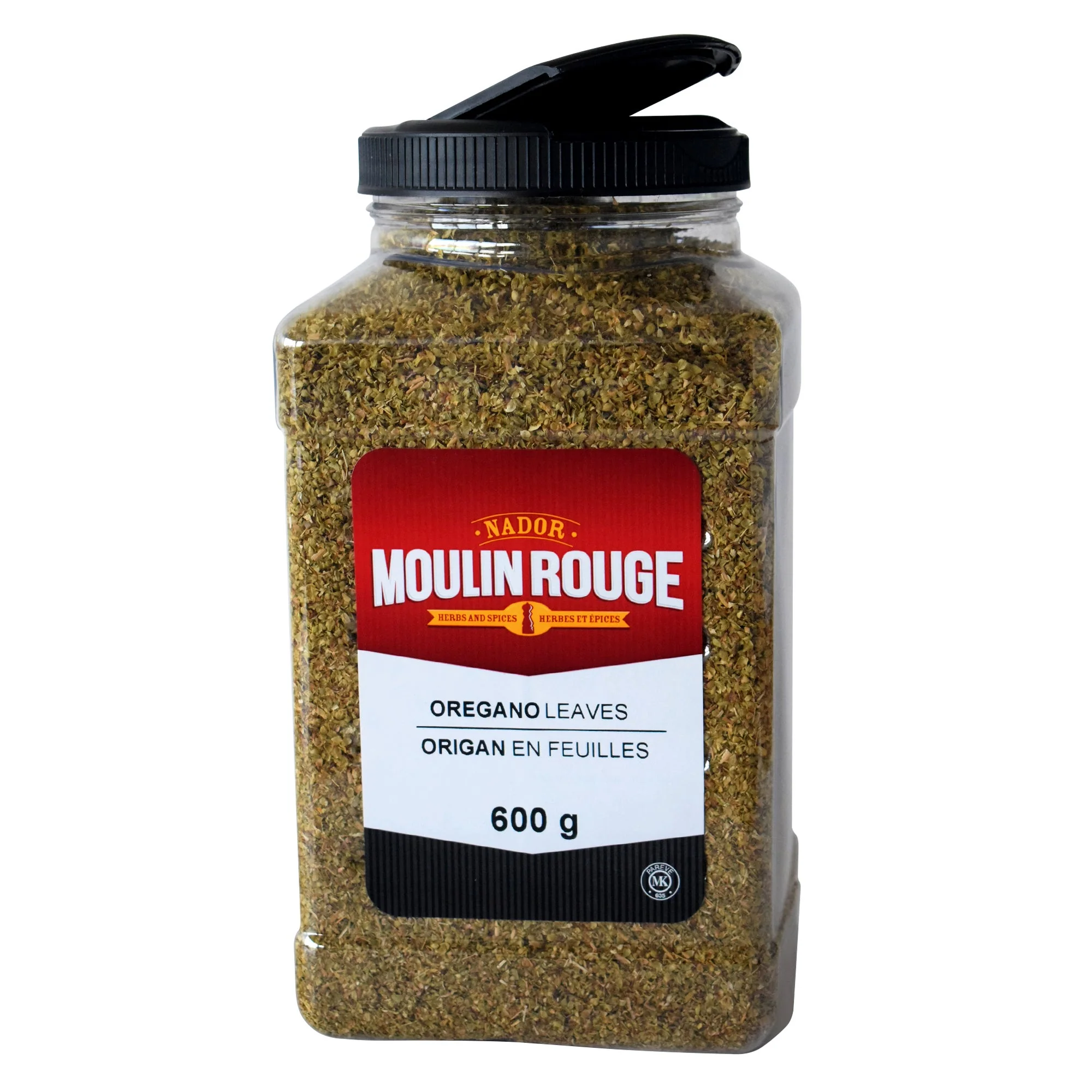 Moulin Rouge Oregano Leaves - 4 x 600 g - Grocery and Food Items - Canadian Distribution - Ships Free Within Canada on Orders Above CAD $199