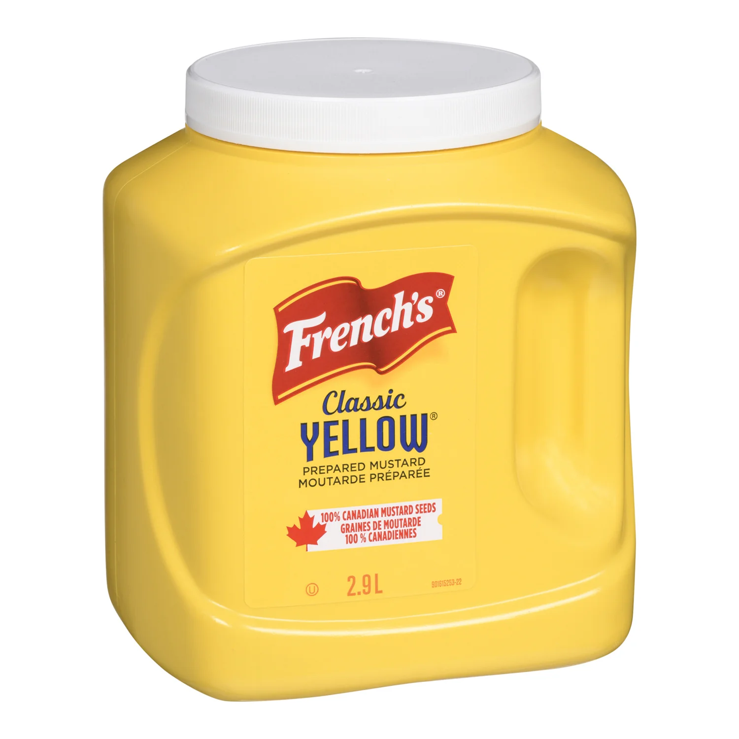 Mustard Yellow - 2 x 2.9 L - Frenchs - Restaurant and Foodservice Ingredients - Canadian Distribution - Ships Free Within Canada on Orders Above CAD $199