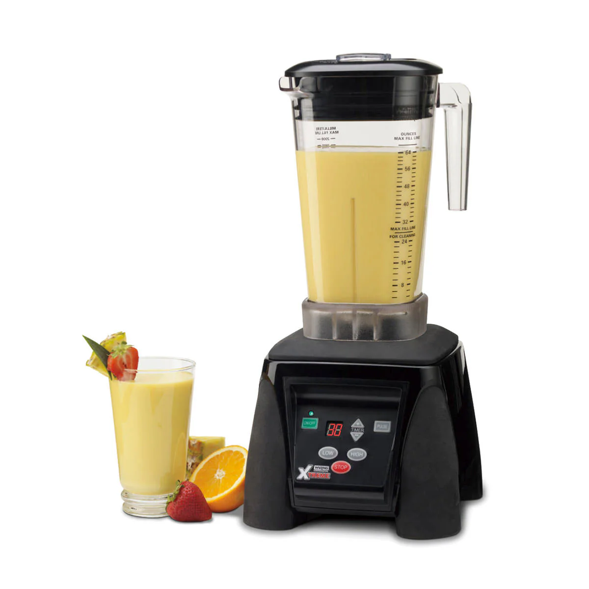 MX1100XTX Heavy-Duty Blender with Electronic Keypad, Timer & "The Raptor" 64 oz Copolyester Jar by Waring Commercial - Image 2