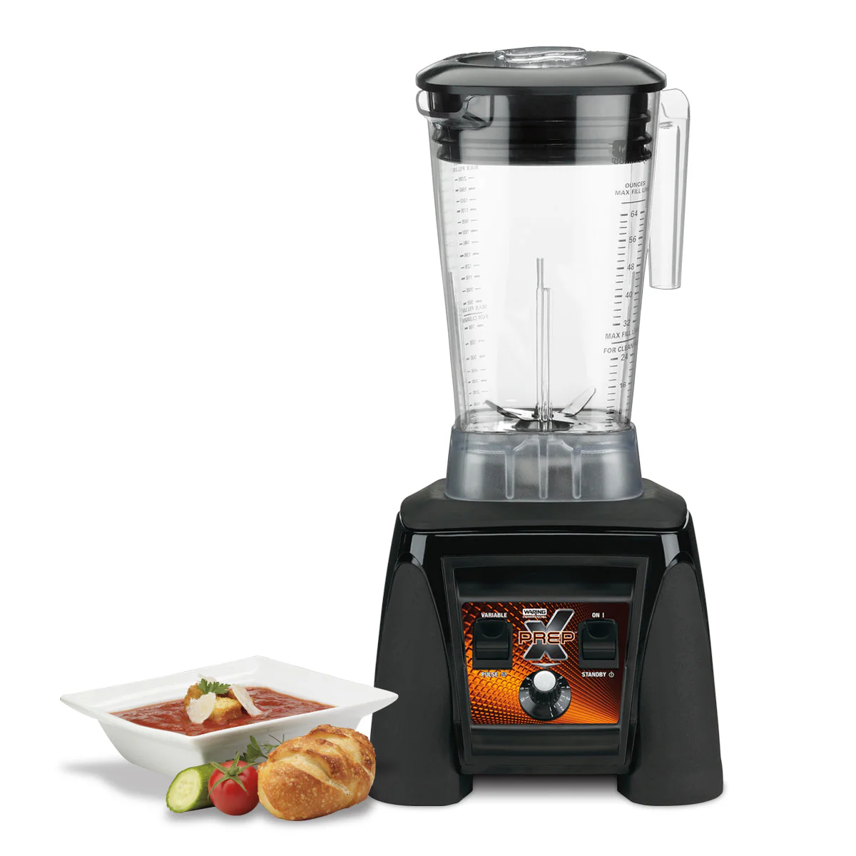 MX1200XTX "XPREP" Heavy-Duty Variable Speed Blender with "The Raptor" 64 oz Copolyester Jar by Waring Commercial - Image 2