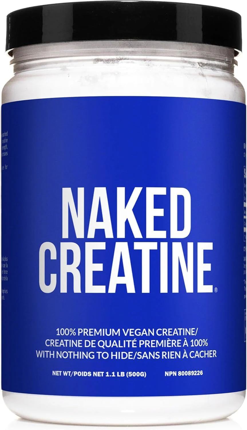 Naked – Creatine Monohydrate Powder – Unflavored – 500 g, 100 Servings – Ships Free Within Canada on Orders Above CAD $199