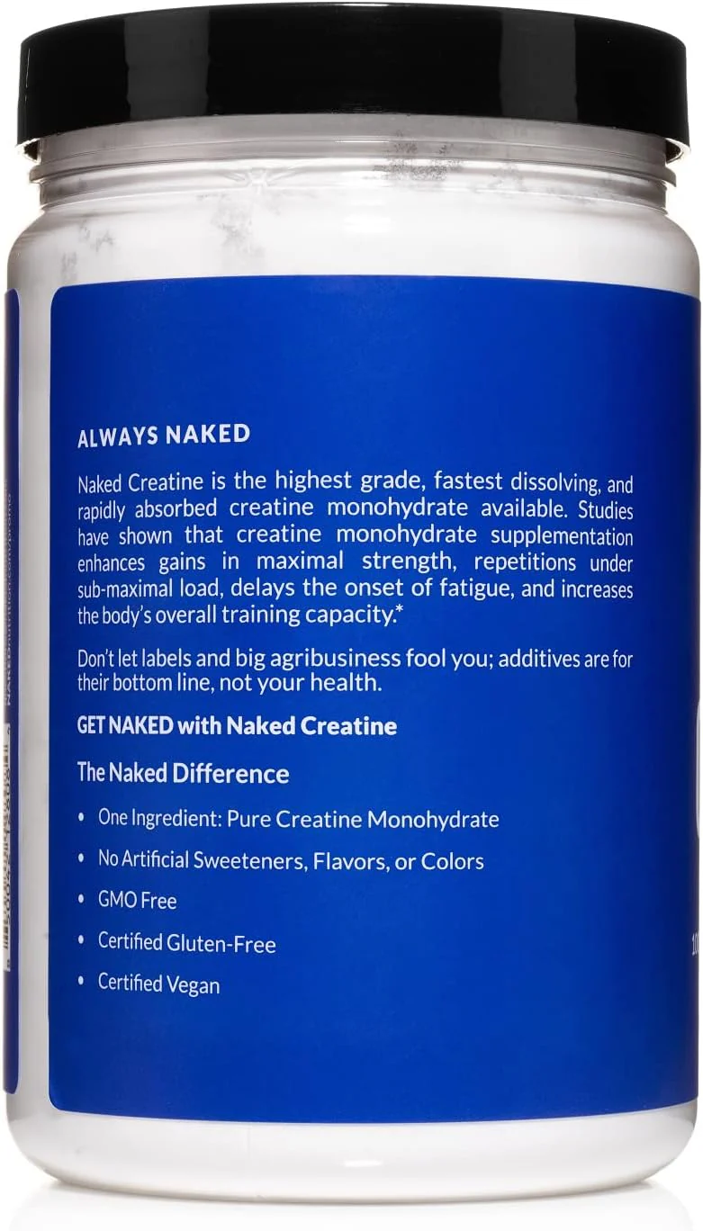 Naked – Creatine Monohydrate Powder – Unflavored – 500 g, 100 Servings – Ships Free Within Canada on Orders Above CAD $199 - Image 3