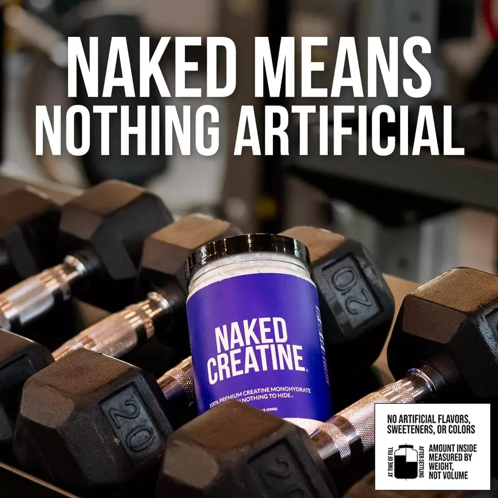 Naked – Creatine Monohydrate Powder – Unflavored – 500 g, 100 Servings – Ships Free Within Canada on Orders Above CAD $199 - Image 5