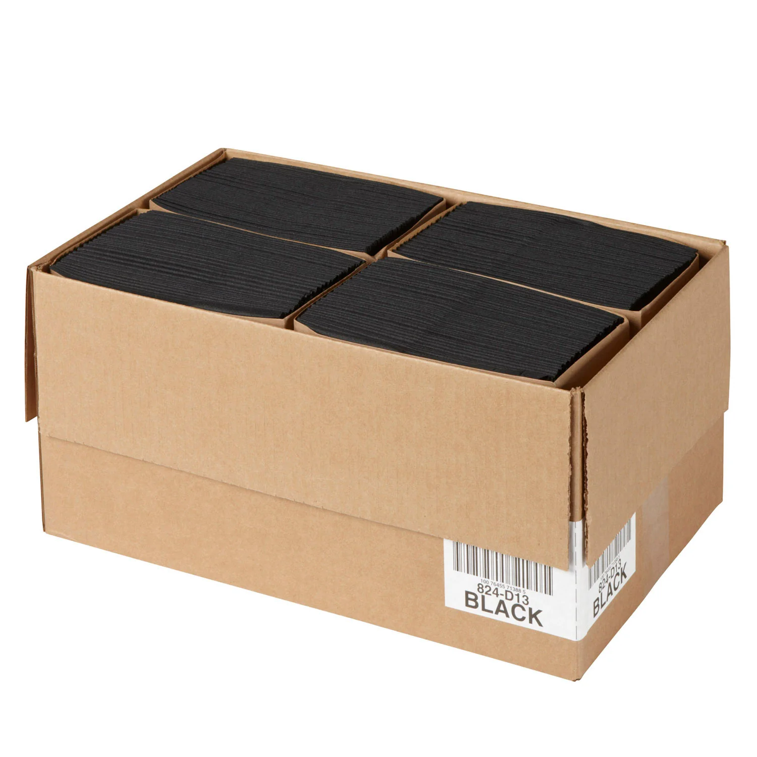 Napkin 16 x 17 Black Linen-Like - 4 x 75 count - Hoffmaster Food - Packaging and Accessories - Restaurant Supplies and Equipment - Canadian Distribution - Image 5