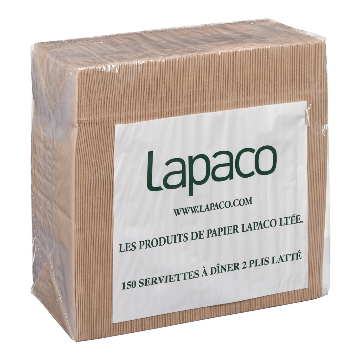 Napkin Dinner 2 Ply Kraft - 20 x 150 each - Lapaco - Packaging and Accessories - Restaurant Supplies and Equipment - Canadian Distribution - Image 3