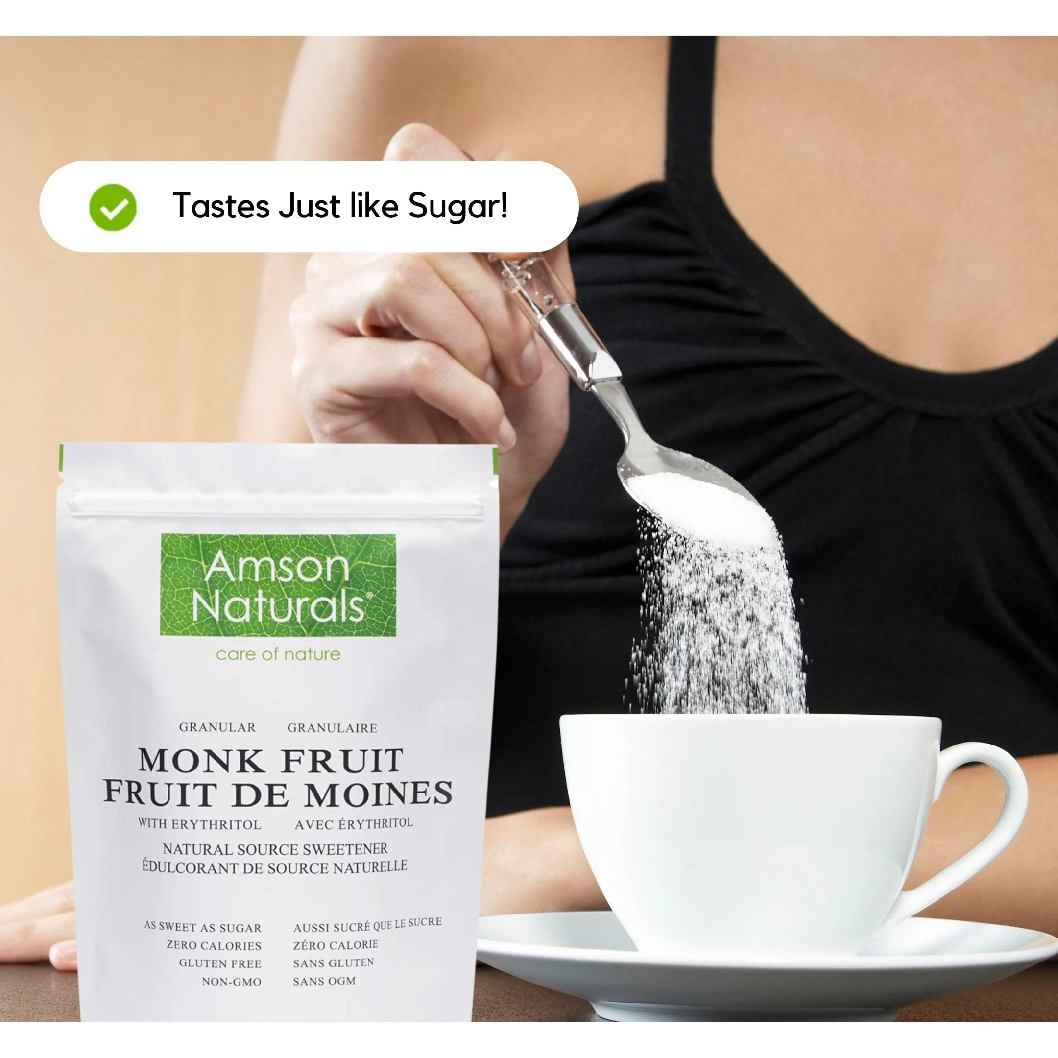 Natural Source – Sweetener – Granular 1:1 Sugar Substitute – 5 lb - Canadian Distribution - Ships Free Within Canada on Orders Above CAD $199 - Image 2