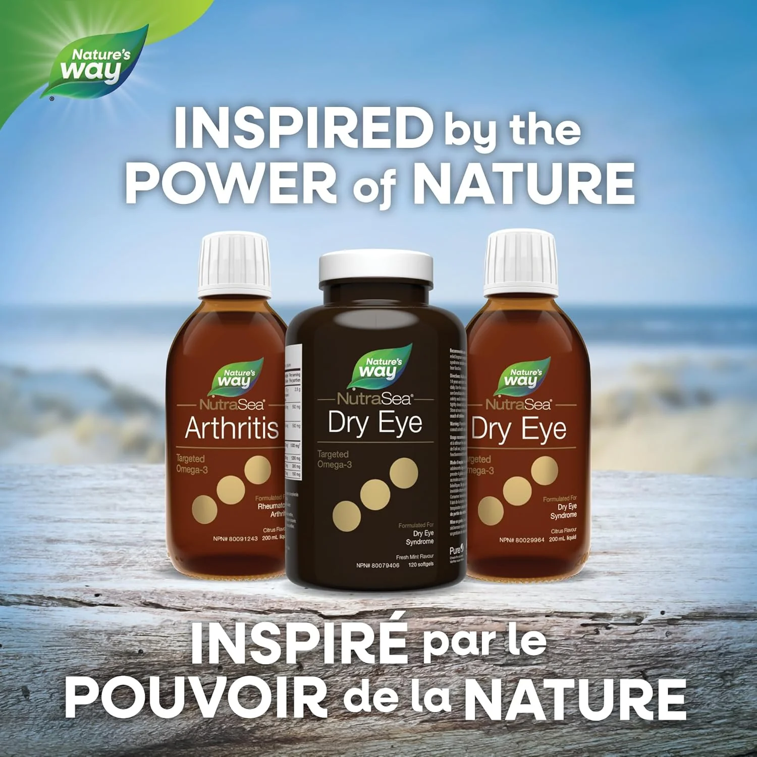Nature’s Way – NutraSea Dry Eye Omega-3 – Fresh Mint – 120 Softgels – Ships Free Within Canada on Orders Above CAD $199 - Image 8