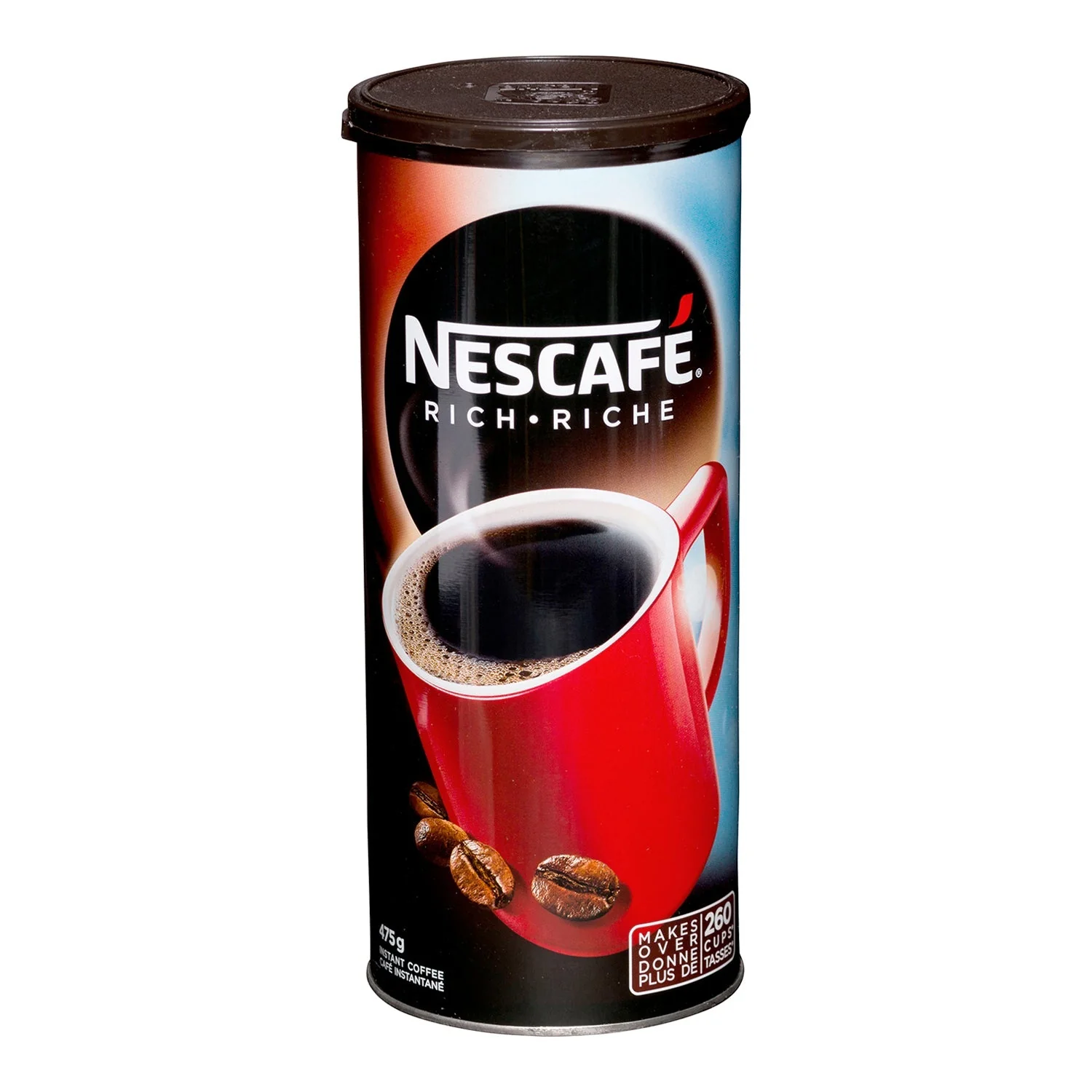 NESCAFE - RICH BLEND-260 CUPS 12x475 GR - Ships Free Within Canada on Orders Above CAD $199