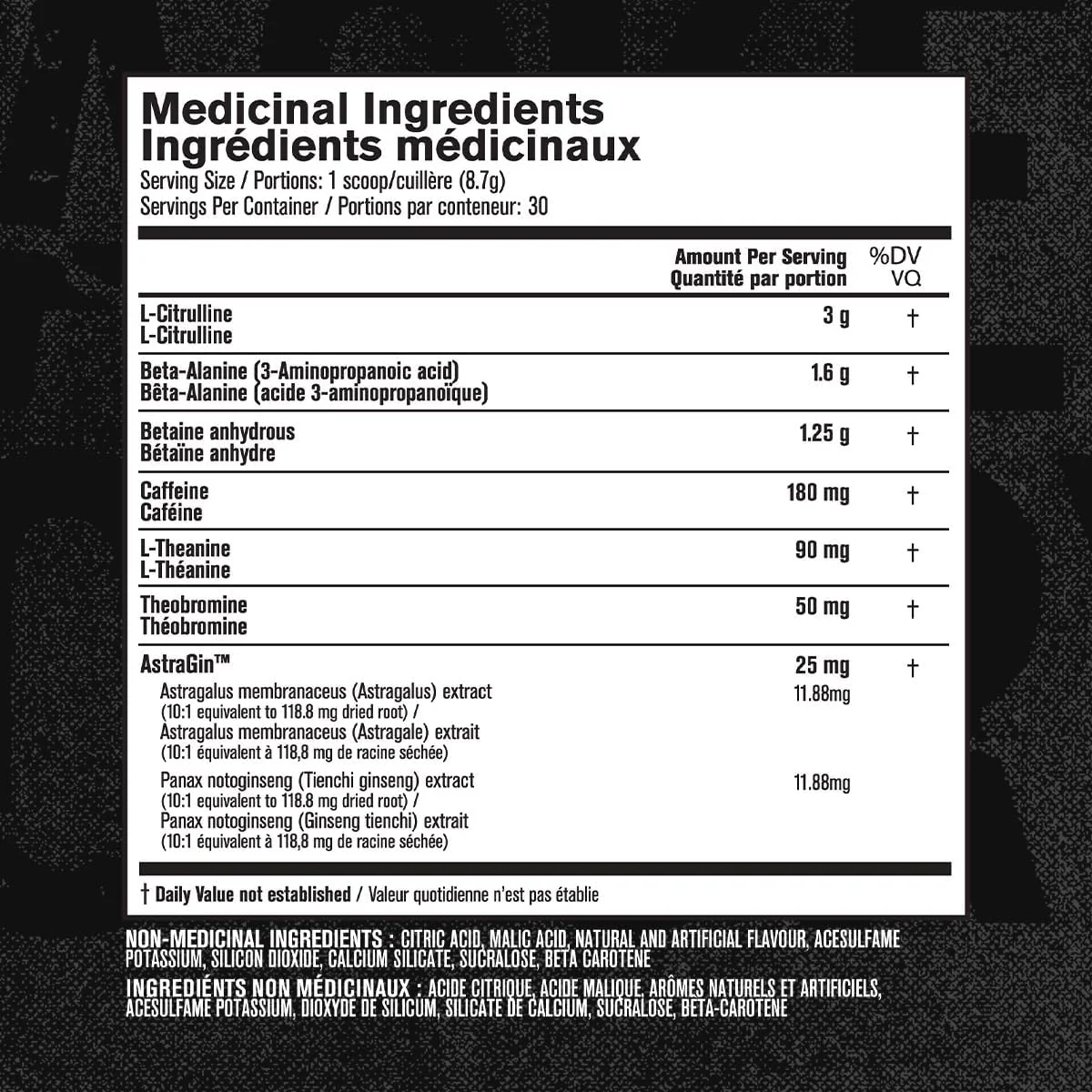 NITROSURGE – Pre Workout Powder – Sour Peach Rings – 30 Servings – Ships Free Within Canada on Orders Above CAD $199 - Image 4
