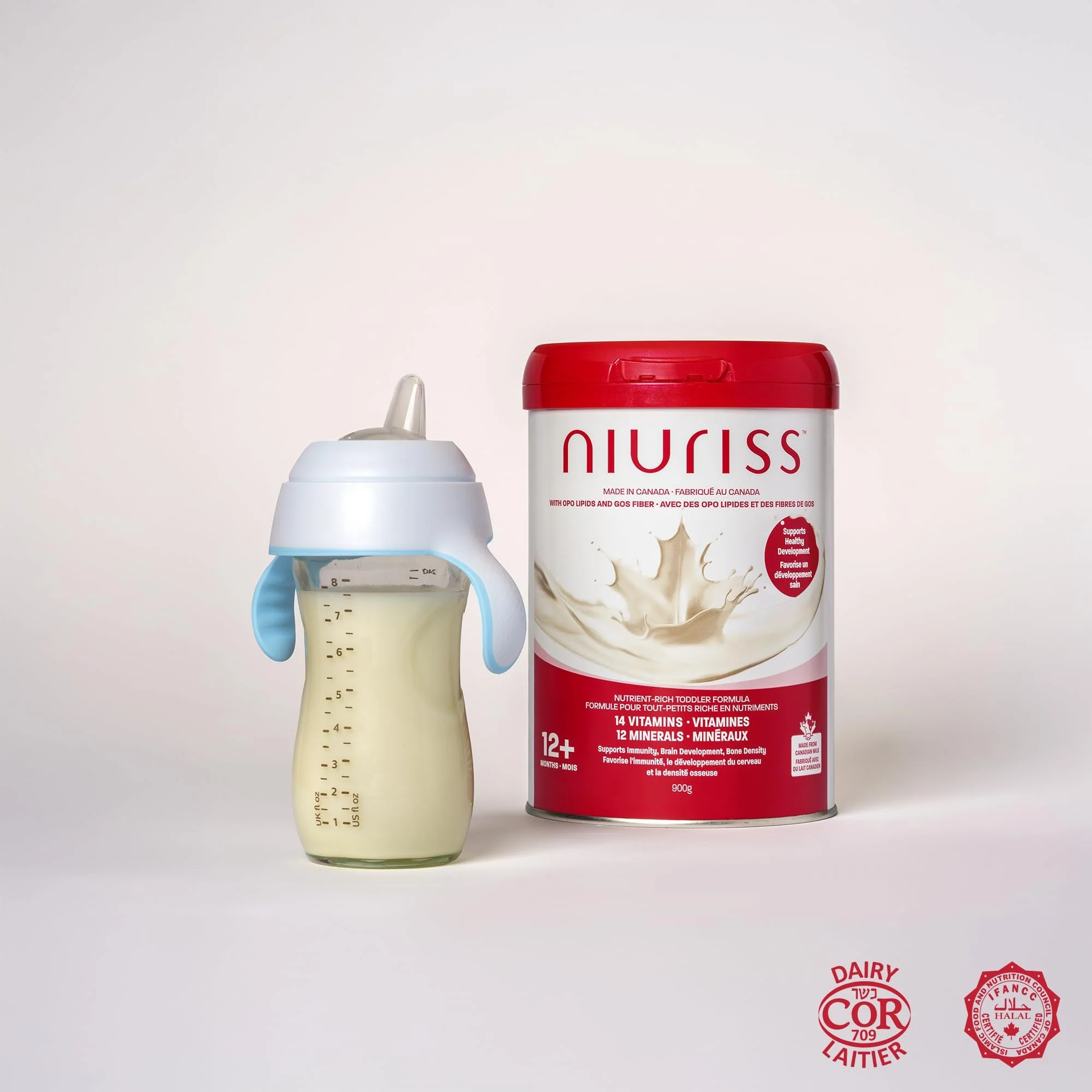 NIURISS – Toddler Formula – 27 Micronutrients – 900g – Kosher/Halal - Canadian Distribution - Ships Free Within Canada on Orders Above CAD $199 - Image 3