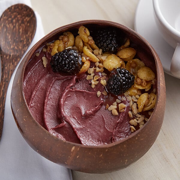 No Sugar Added Acai Paste and Spreadable Filling Cream - Shelf-Stable - 3 KG Bucket - Acai Top Fruit NSA - Acai Soft Serve Sorbet - Acai Sorbet Gelato - Make Acai Bowls and Smoothies - Rubicone Canada - Ships Free Within Canada on Orders Above CAD $199 - Image 3