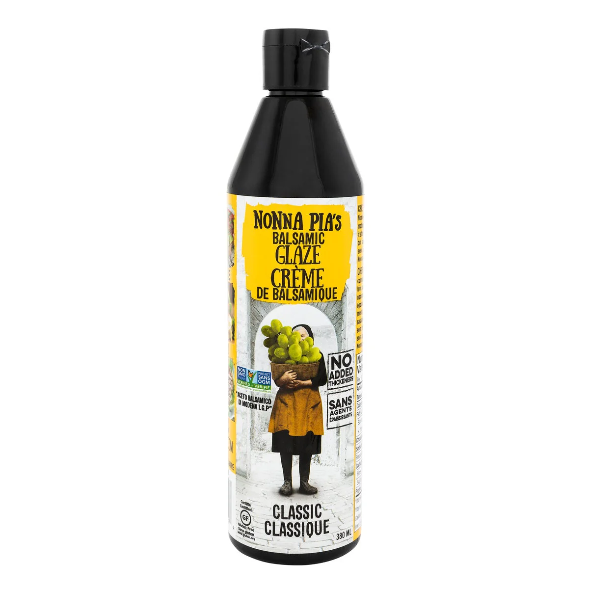 Nonna Pia’s Balsamic Glaze - 4 x 380 mL - Grocery and Food Items - Canadian Distribution - Ships Free Within Canada on Orders Above CAD $199