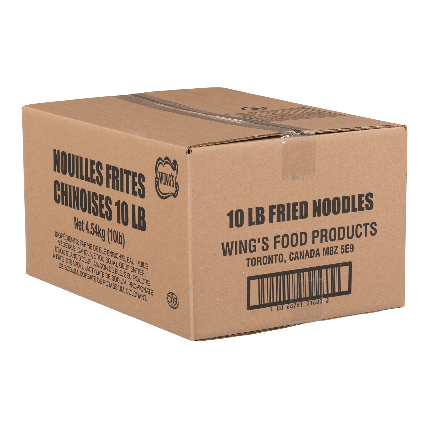 Noodle Fried Chow Mein - 1 x 10 lbs - Wings Food Prod - Restaurant and Foodservice Ingredients - Canadian Distribution - Ships Free Within Canada on Orders Above CAD $199 - Image 3