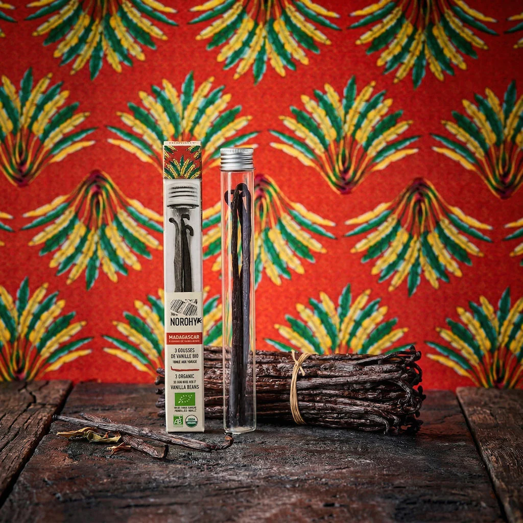 NOROHY Organic Madagascar Bourbon Vanilla Beans, Vial of 3 - Canadian Distribution - Ships Free Within Canada on Orders Above CAD $199 - Image 2