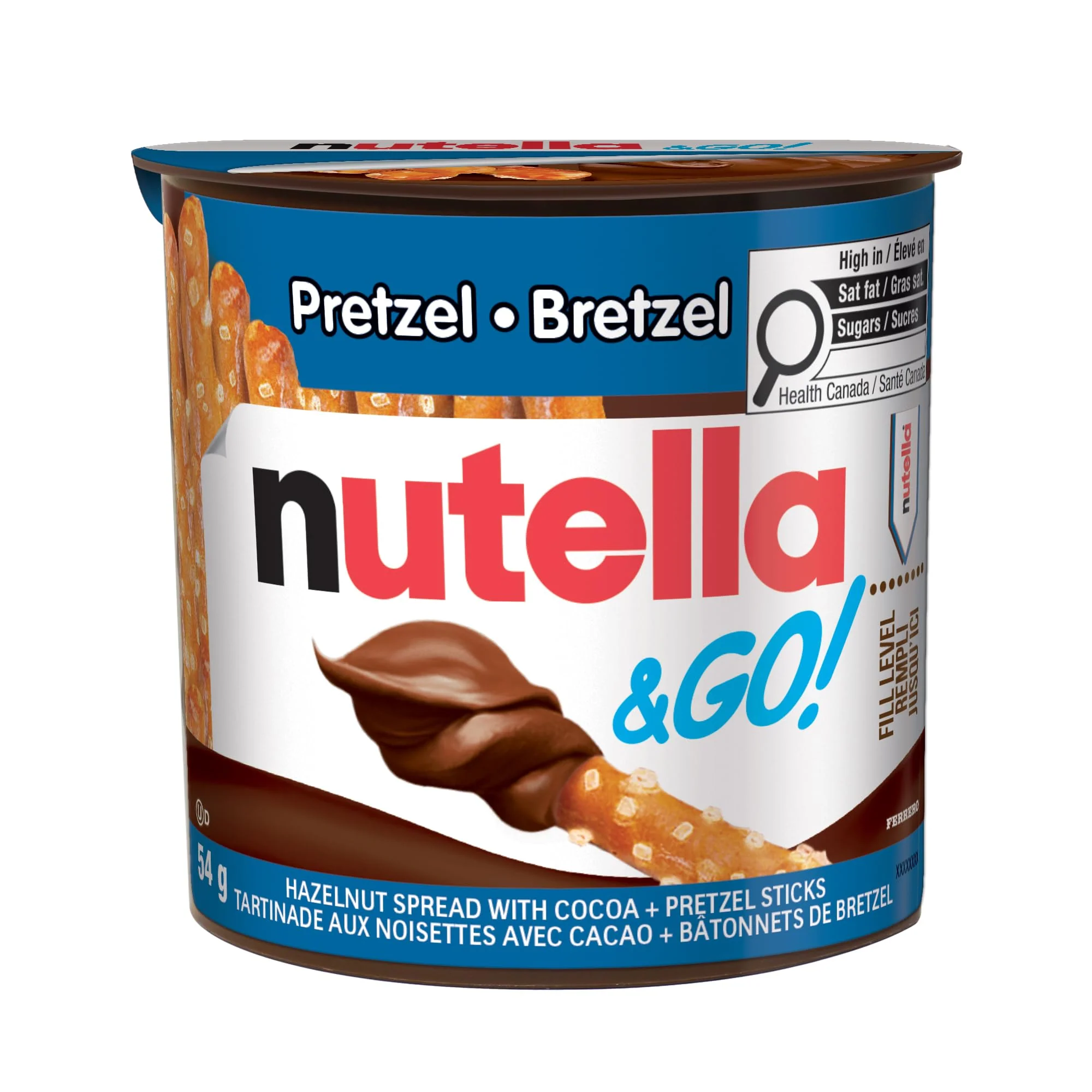 Nutella & Go! Hazelnut Spread with Cocoa and Pretzel Sticks - 12 Pack (54g Each) - Canadian Distribution - Ships Free Within Canada on Orders Above CAD $199 - Image 6