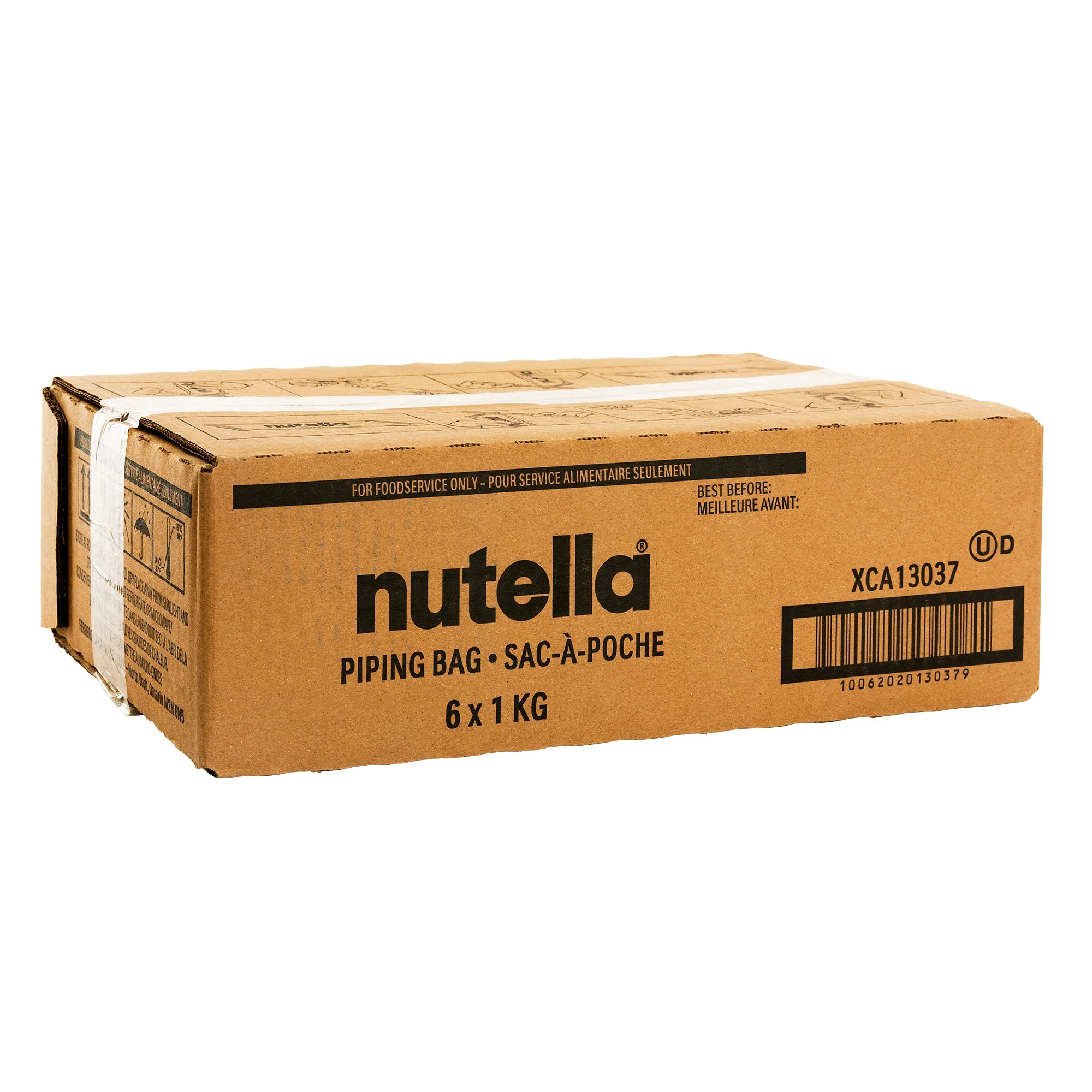 Nutella Piping Bags - 12 × 1 kg - Grocery and Food Items - Canadian Distribution - Ships Free Within Canada on Orders Above CAD $199 - Image 2
