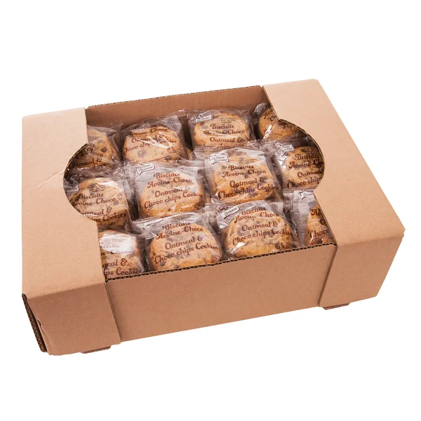 Oatmeal Chocolate Chip Cookies - 144 x Packs of 2 - La Petite Bretonne - Canadian Distribution - Ships Free Within Canada on Orders Above CAD $199 - Image 2