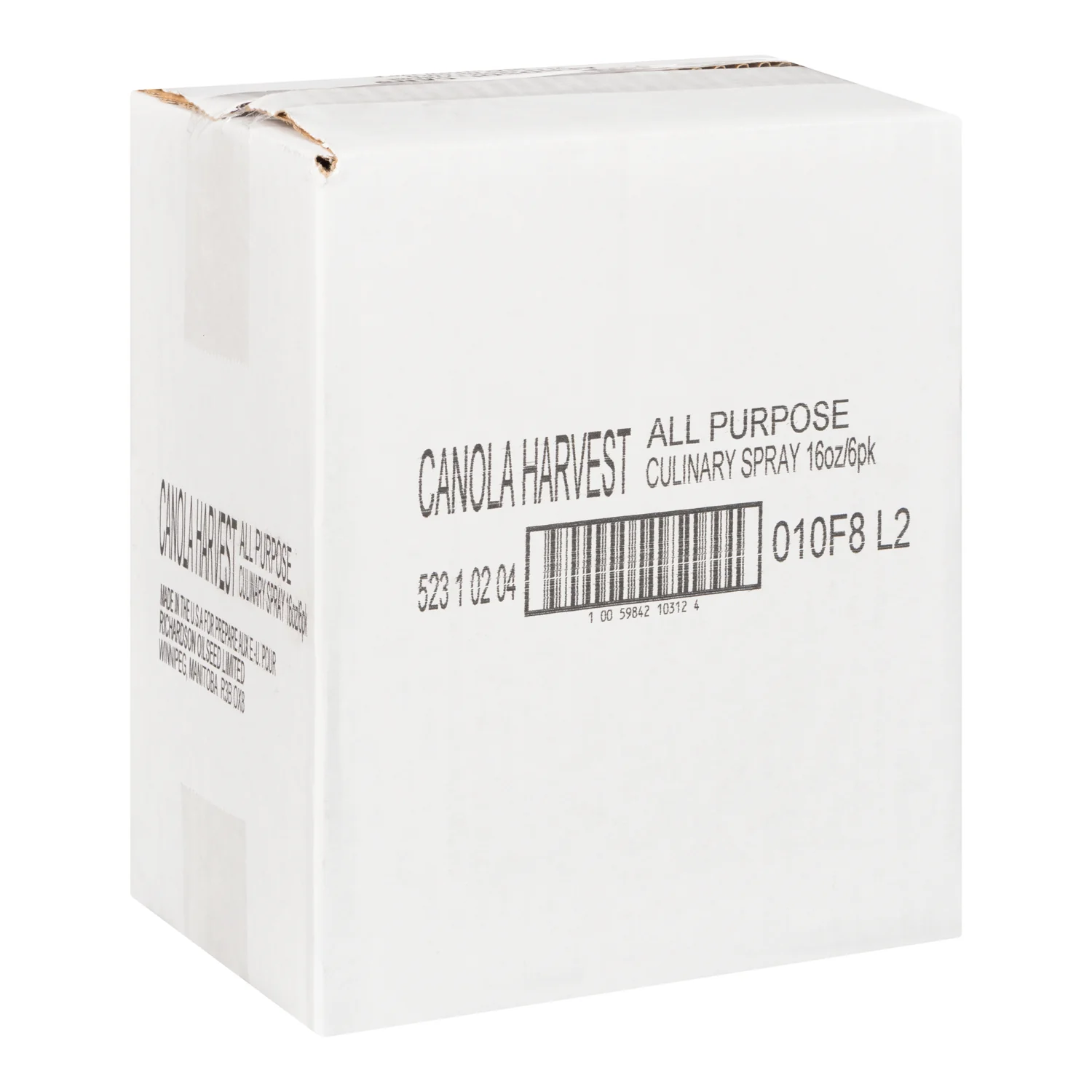 Oil Canola Pan Spray - 6 x 16 oz - Canola Harvest - Restaurant and Foodservice Ingredients - Canadian Distribution - Ships Free Within Canada on Orders Above CAD $199 - Image 2