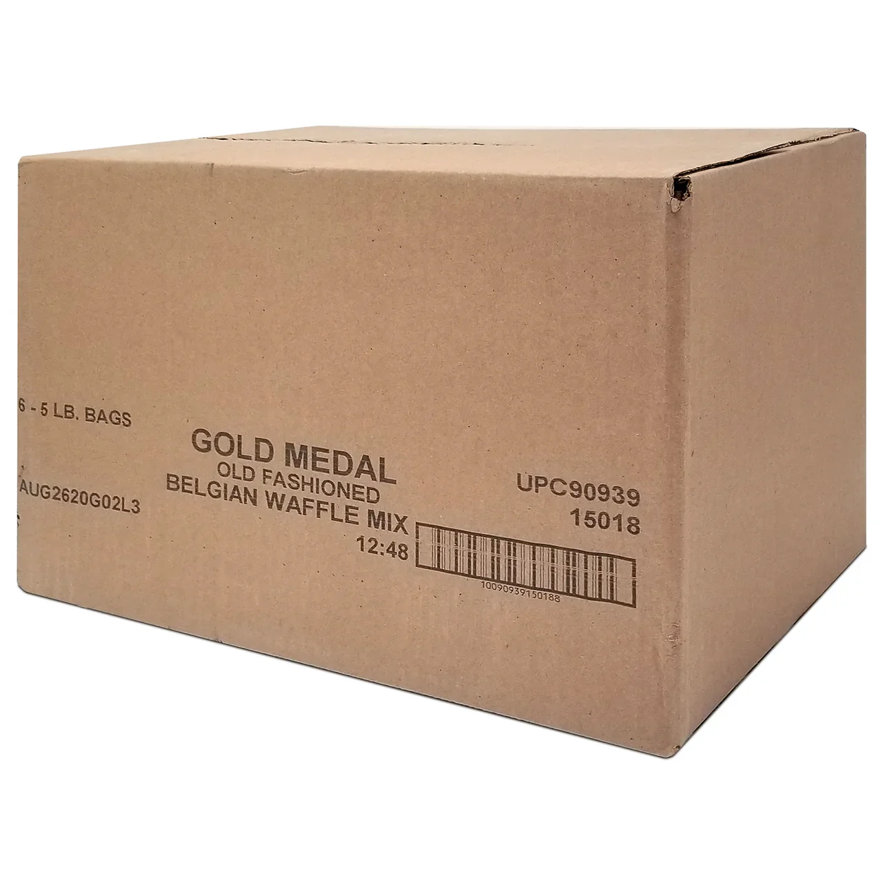 Old-Fashioned Belgian Waffle Mix - Case (6 x 5 Lbs. Bags) - Made in the USA - Ships Free Within Canada on Orders Above CAD $199
