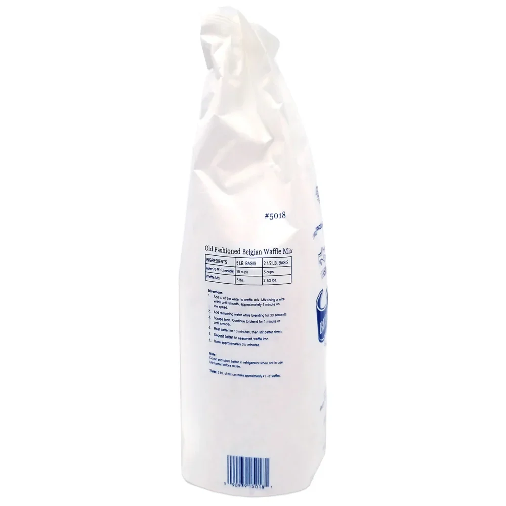 Old-Fashioned Belgian Waffle Mix - Case (6 x 5 Lbs. Bags) - Made in the USA - Ships Free Within Canada on Orders Above CAD $199 - Image 4