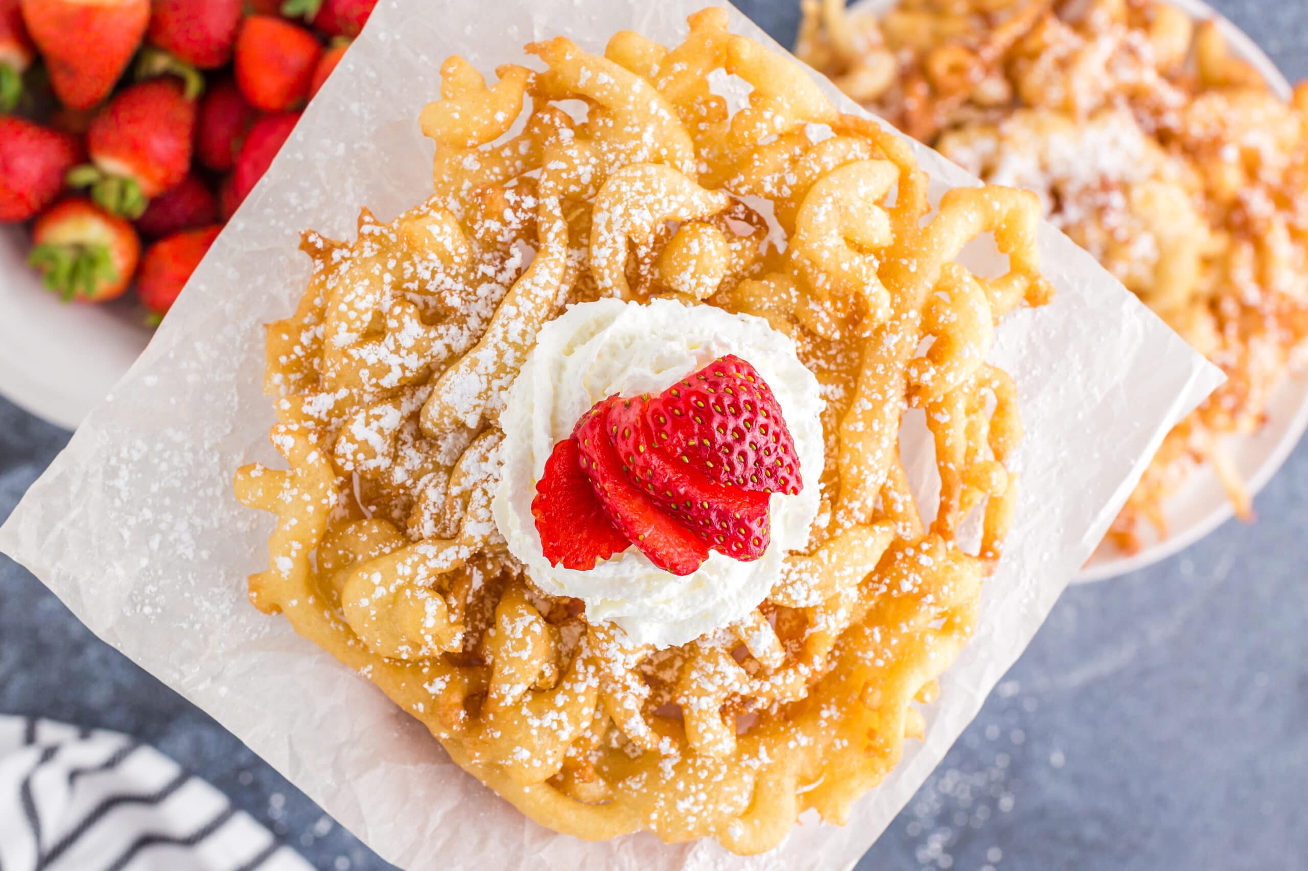 Old-Fashioned Funnel Cake Mix - Case (6 x 5 Lbs. Bags) - Gold Medal - Made in the USA - Image 3