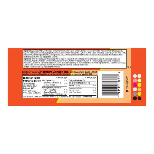 One Protein Bar - 48 x 60 g - Reese - Canadian Distribution - Ships Free Within Canada on Orders Above CAD $199 - Image 7