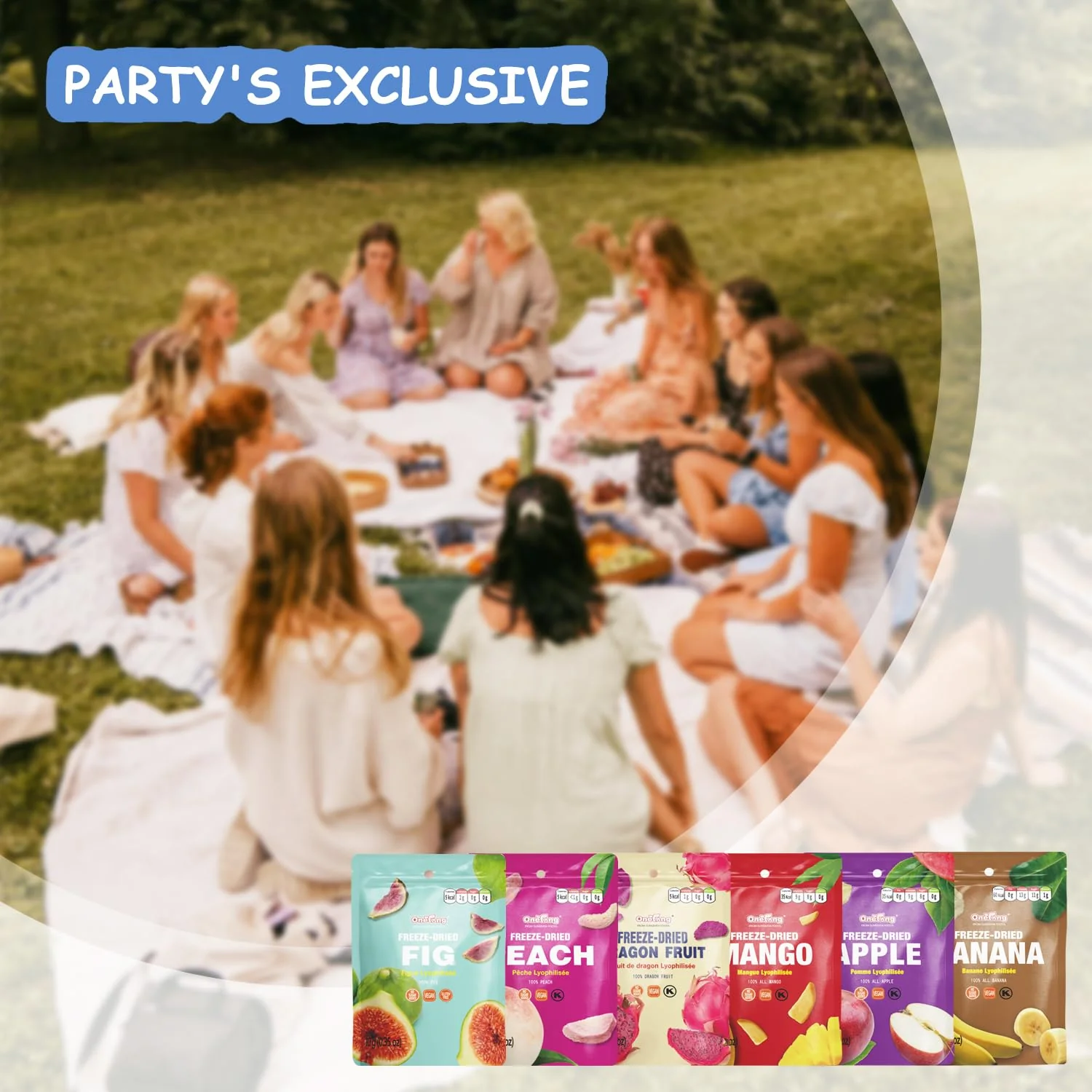 ONETANG – Freeze Dried Fruit – Mixed Fruit – 12 Pack – No added sugar - Canadian Distribution - Ships Free Within Canada on Orders Above CAD $199 - Image 5
