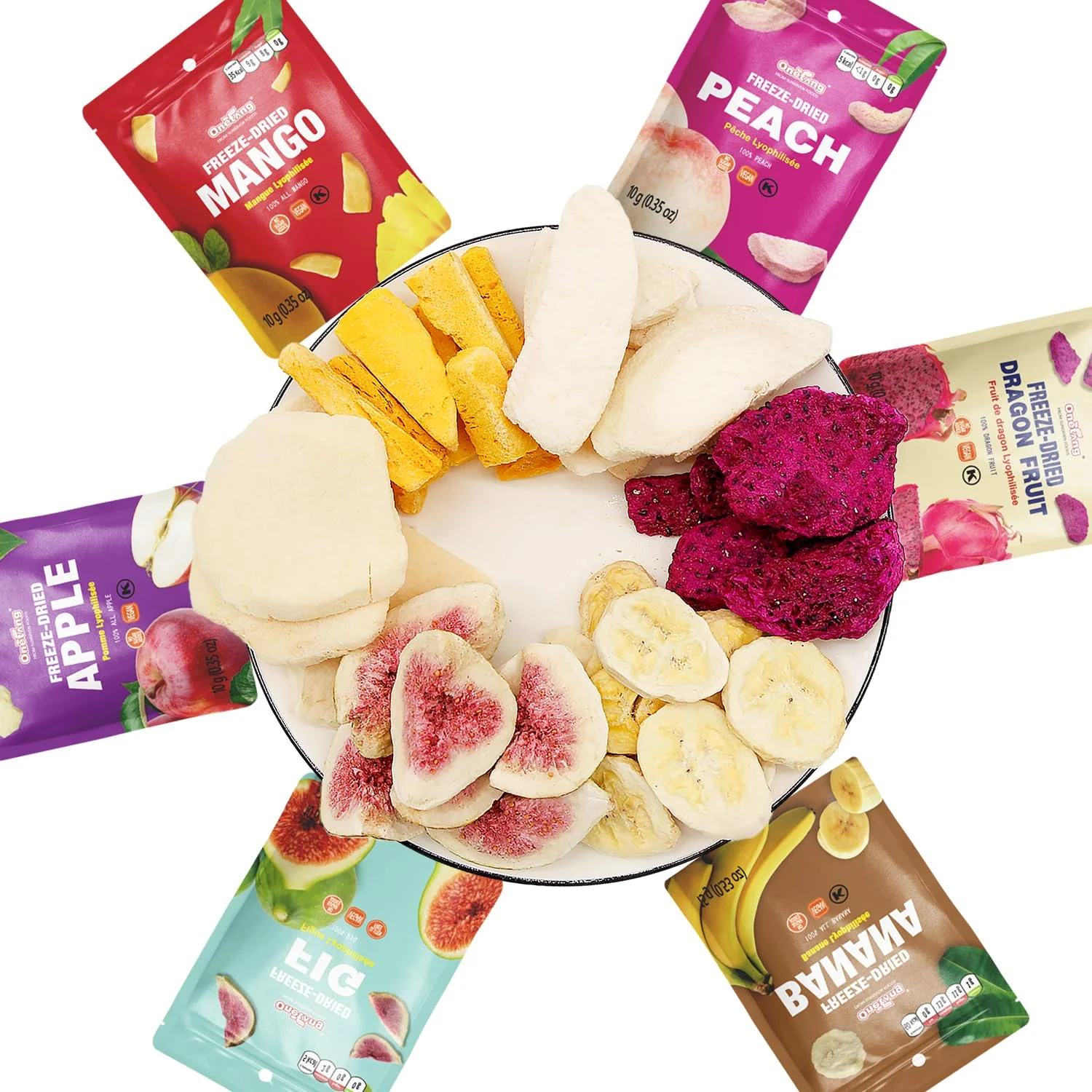 ONETANG – Freeze Dried Fruit – Mixed Fruit – 12 Pack – No added sugar - Canadian Distribution - Ships Free Within Canada on Orders Above CAD $199 - Image 6