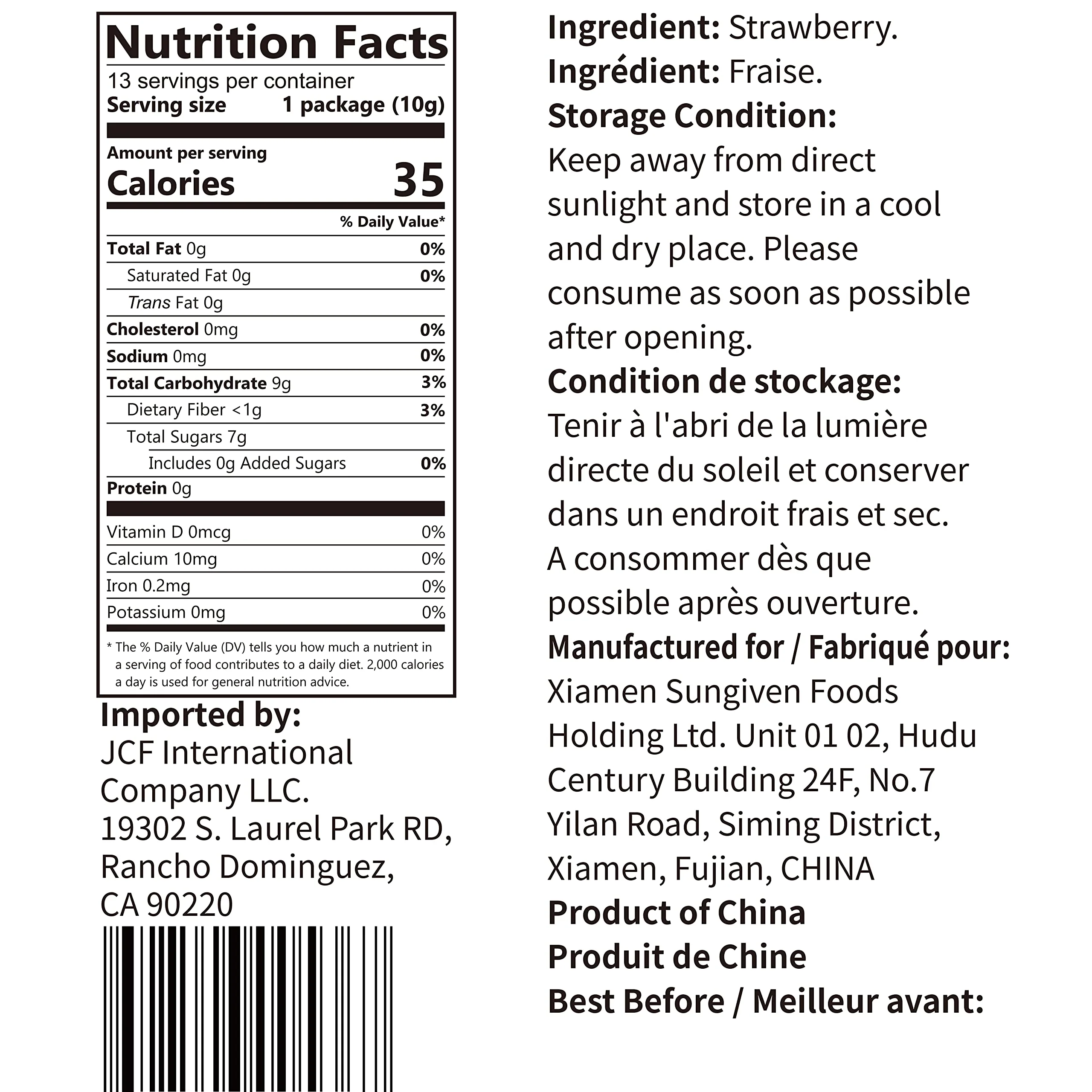 ONETANG – Freeze-Dried Strawberries – 10 Single-Serve Packs - Canadian Distribution - Ships Free Within Canada on Orders Above CAD $199 - Image 8