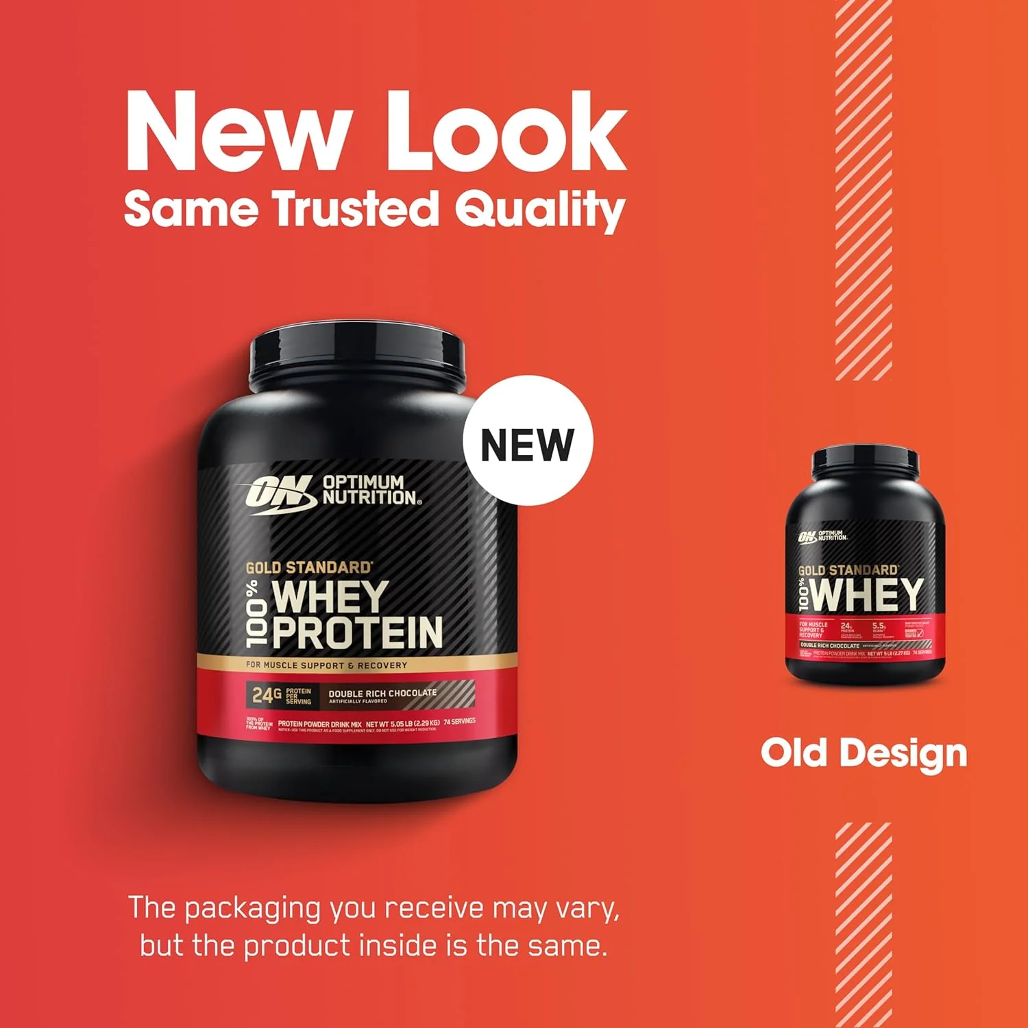 Optimum Nutrition – Gold Standard Whey Protein – Double Rich Chocolate – 5 lb – Ships Free Within Canada on Orders Above CAD $199 - Image 2
