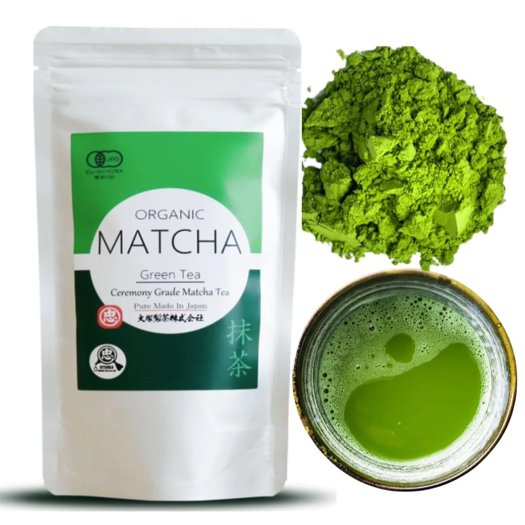 Organic Matcha – Ceremonial Grade – First Harvest – 100g – Made in Japan - Canadian Distribution - Ships Free Within Canada on Orders Above CAD $199