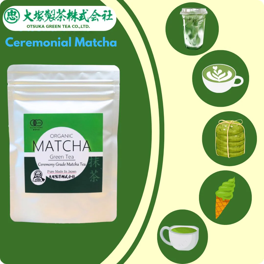 Organic Matcha – Ceremonial Grade – First Harvest – 100g – Made in Japan - Canadian Distribution - Ships Free Within Canada on Orders Above CAD $199 - Image 7