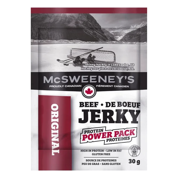 Original Beef Jerky - 48 × 30 g - McSweeney’s - Canadian Distribution - Ships Free Within Canada on Orders Above CAD $199 - Image 2