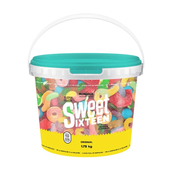 Original Tub - 4 x 1.75 kg - Sweet Sixteen - Canadian Distribution - Ships Free Within Canada on Orders Above CAD $199