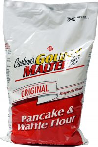 Pancake & Waffle Mix Original - 8 x 3.75 lbs - Carbons Golden - Restaurant and Foodservice Ingredients - Canadian Distribution - Ships Free Within Canada on Orders Above CAD $199