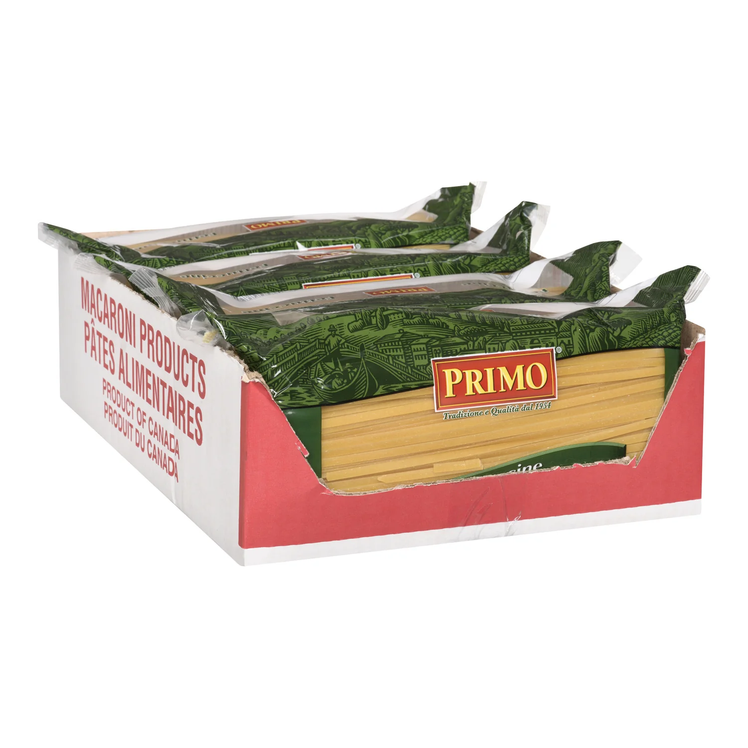 Pasta Fettuccine 10 in. - 4 x 5 lbs - Primo - Restaurant and Foodservice Ingredients - Canadian Distribution - Ships Free Within Canada on Orders Above CAD $199 - Image 3
