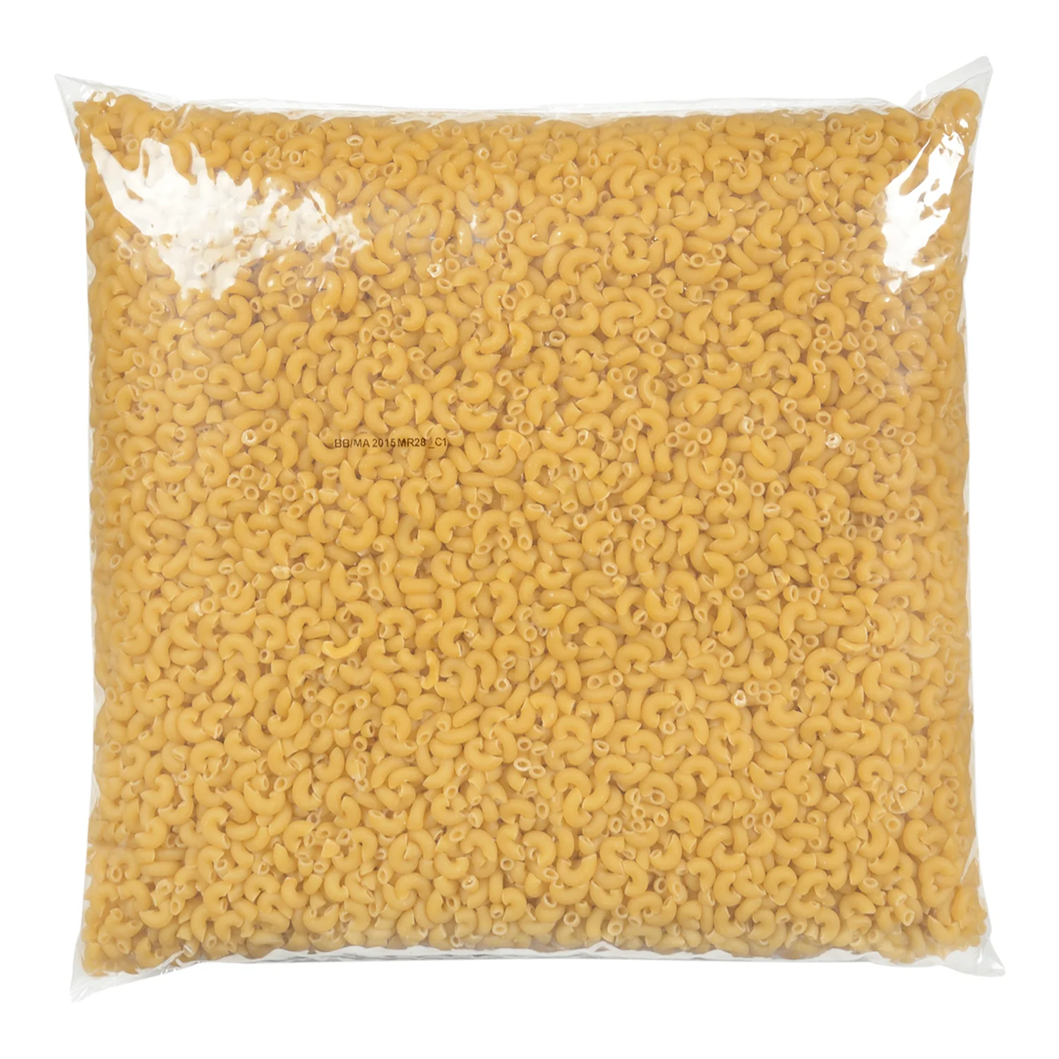 Pasta Macaroni Large Elbows - 1 x 9.07 kg - Prima Vera - Restaurant and Foodservice Ingredients - Canadian Distribution - Ships Free Within Canada on Orders Above CAD $199