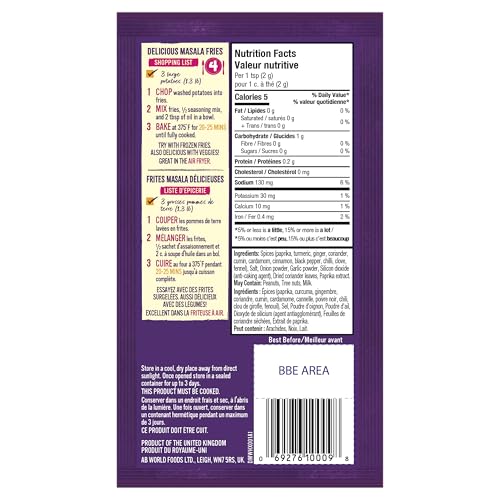 Patak's Tandoori Seasoning Rub – Authentic Indian Spice Blend, 25g (Pack of 18) - Canadian Distribution - Ships Free Within Canada on Orders Above CAD $199 - Image 7