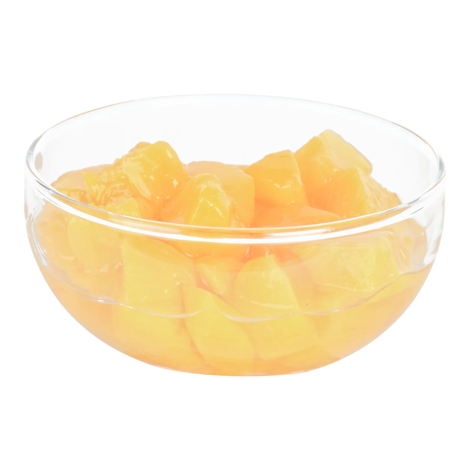 Peach Diced In Natural Juice - 6 x 2.84 L - Kontiki - Restaurant and Foodservice Ingredients - Canadian Distribution - Ships Free Within Canada on Orders Above CAD $199